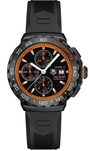 TAG Heuer Formula 1 Calibre 16 44 Titanium PVD / Black / Rubber